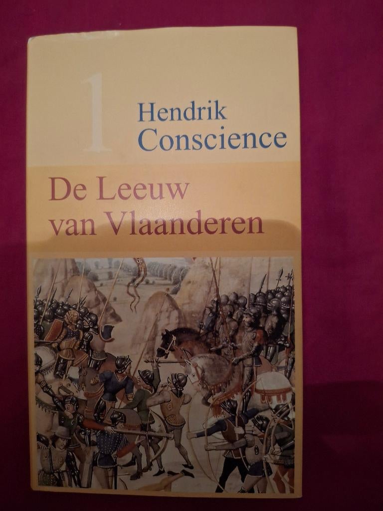 Boek bibliotheek Hendrik Conscience De Leeuw van Vlaanderen, Ophalen of Verzenden, Nieuw