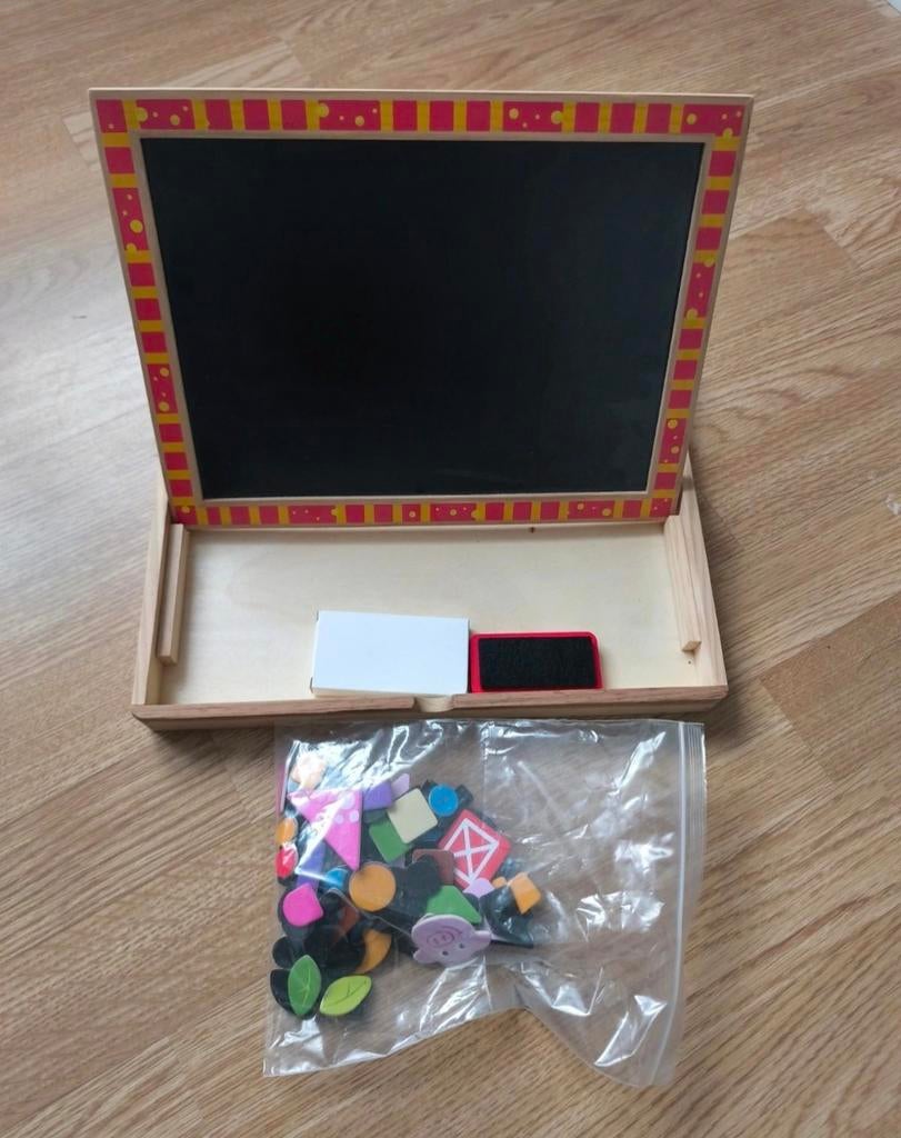 Tableau noir éducatif craie  magnetique maternelle enfant, Enlèvement ou Envoi