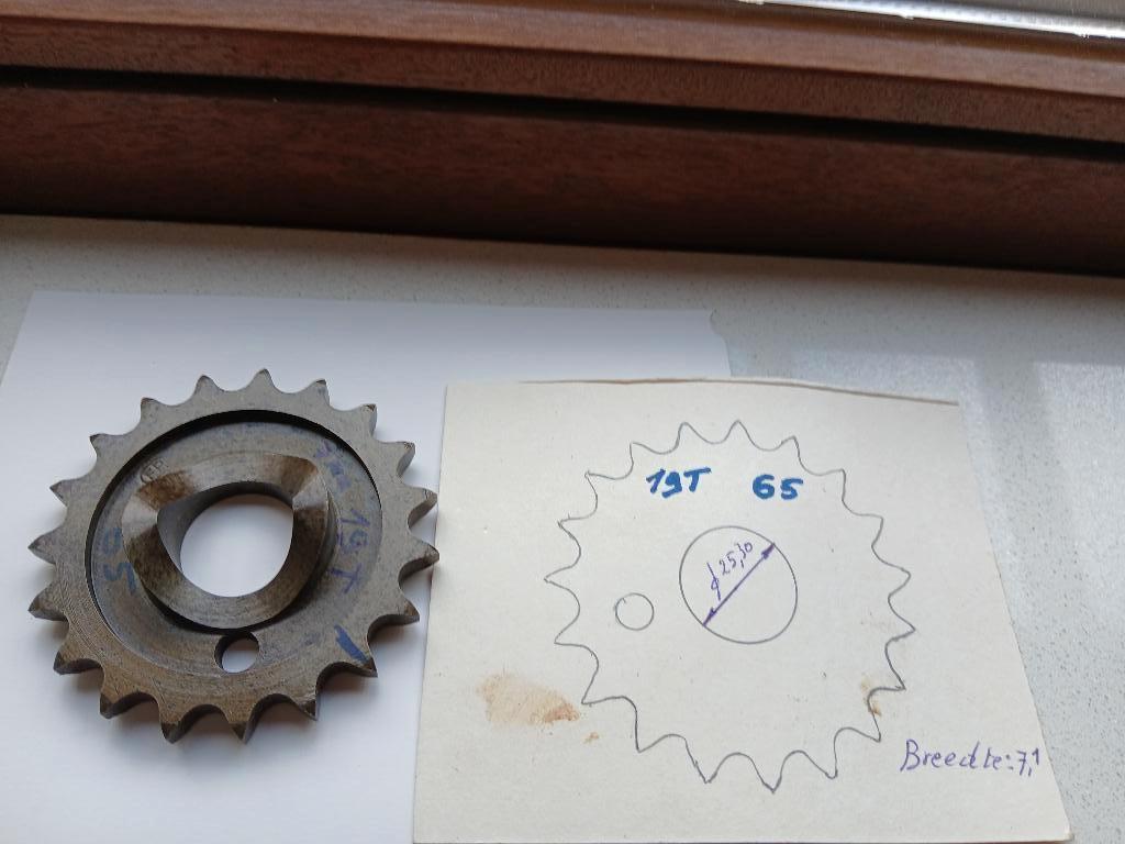 Pignon de vilebrequin principal, Enlèvement ou Envoi, Révisé