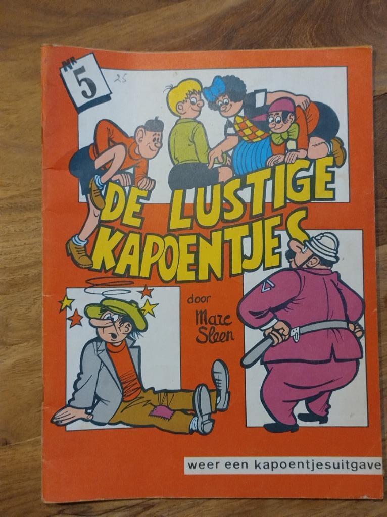 De lustige kapoentjes nr 5 - Marc Sleen, Ophalen of Verzenden, Gelezen
