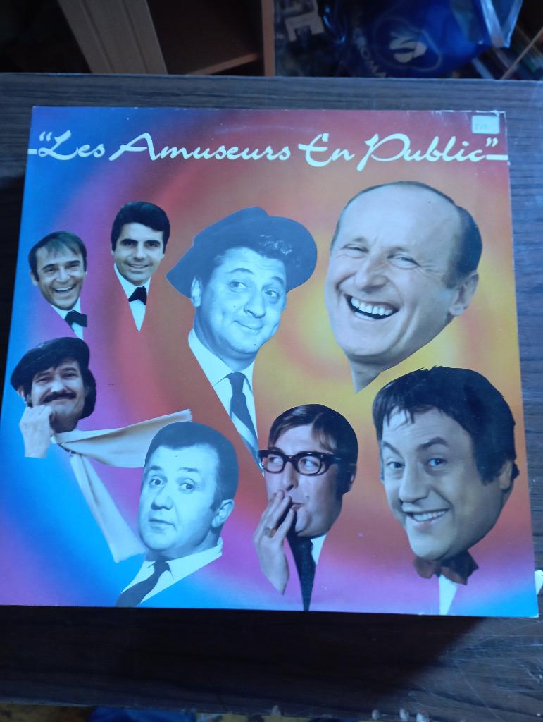 lot de vinyles (33t) coluche fernand raynaud etc ..., Enlèvement, Utilisé, 12 pouces, Autres genres