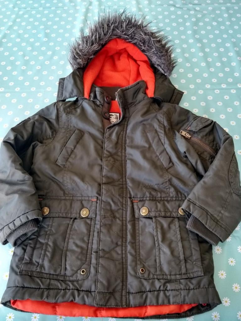 Winterjas, maat 110, Kinderen en Baby's, Ophalen of Verzenden, Gebruikt, Jongen, Jas