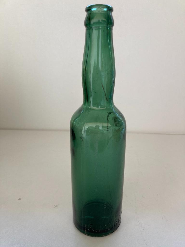 LANDEGEM  klein bierflesje  A.MEIRESONNE De Hoprank 1871, Ophalen of Verzenden, Gebruikt, Verpakking