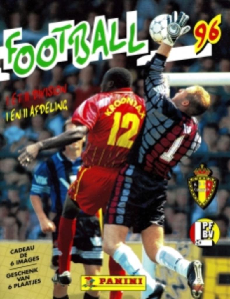 Football 96 Panini dubbele stickers, Ophalen of Verzenden