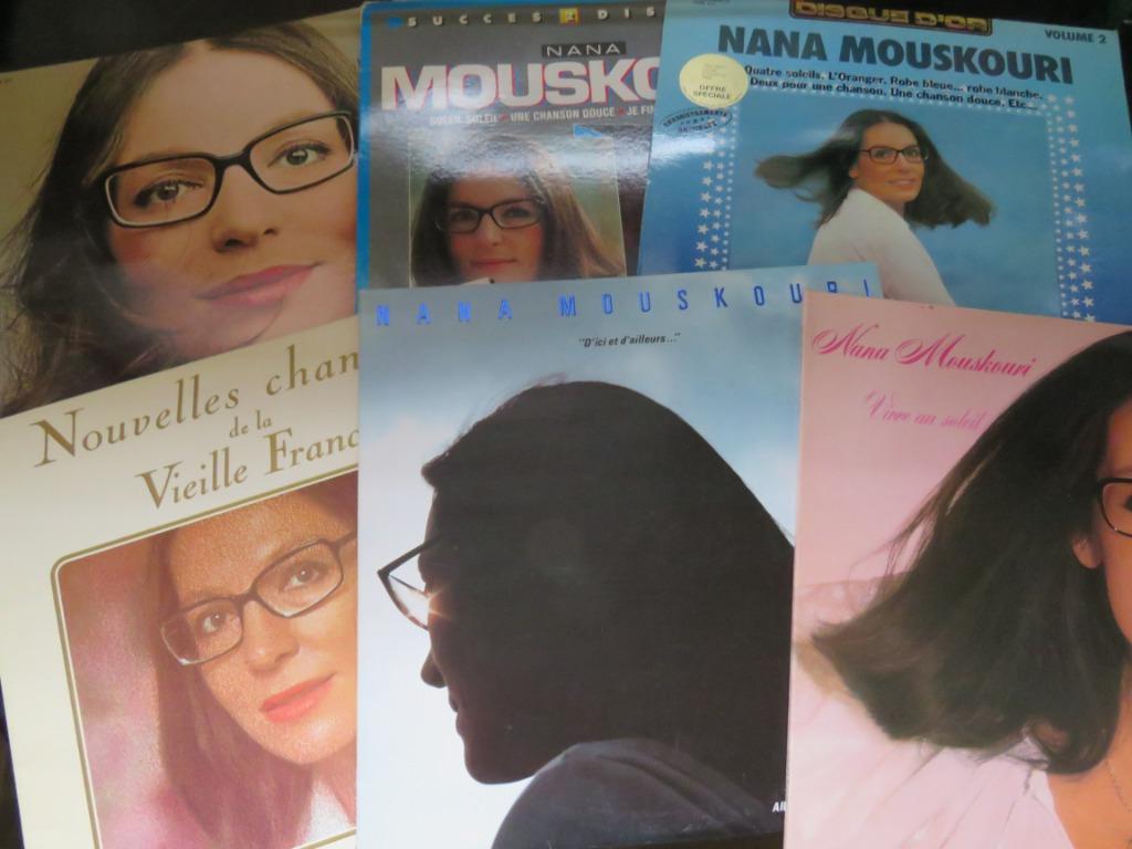 LOT 21 x LP VINYL / NANA MOUSKOURI 33 TOEREN, Ophalen of Verzenden, Gebruikt, 12 inch