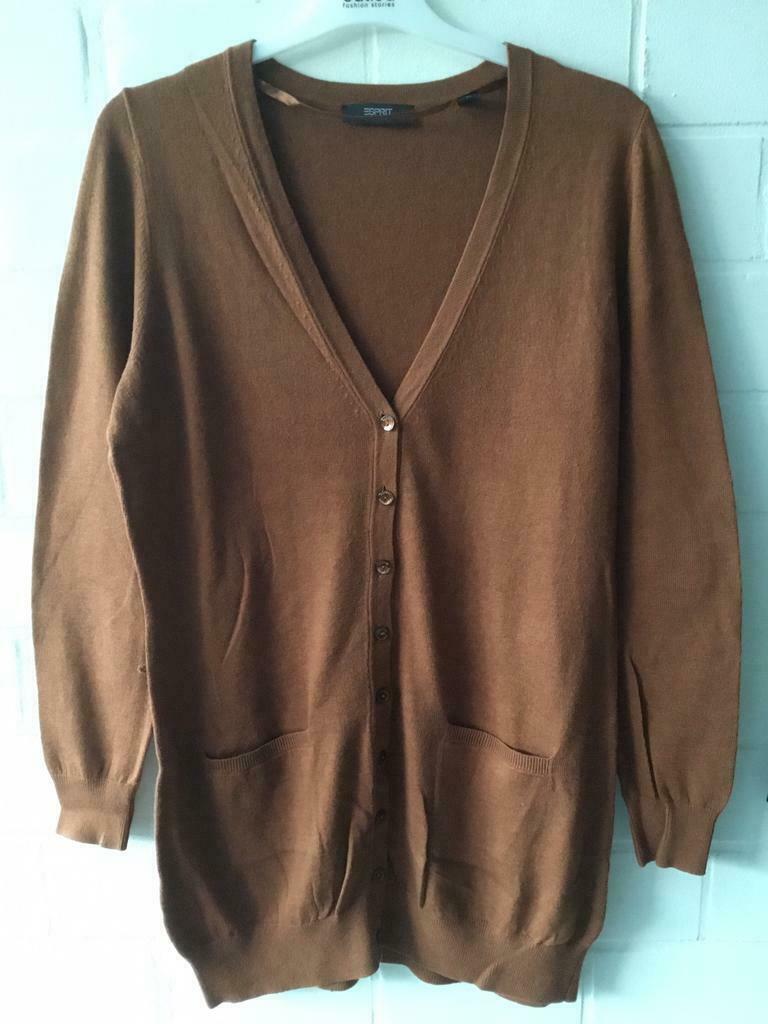 Gilet ESPRIT, Taille 38/40 (M), Enlèvement ou Envoi, Comme neuf, Brun