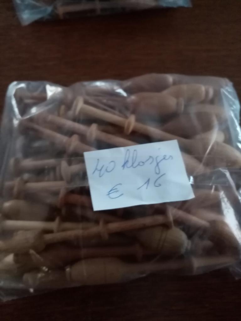 40 klosjes voor 16€, Ophalen of Verzenden