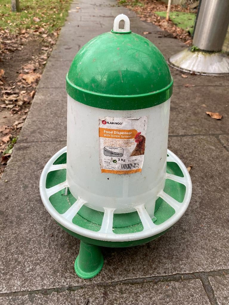 Voederbak kippen 3 kg, Ophalen, Gebruikt