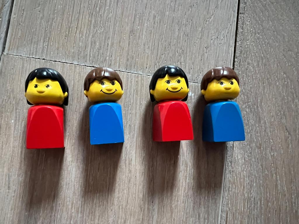 Oude figuurtjes van Lego, Ophalen of Verzenden, Gebruikt, Losse stenen, Lego