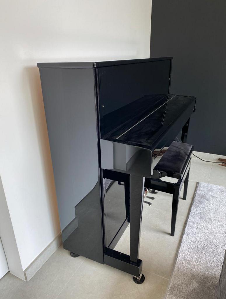 Buffet piano Seiler, Muziek en Instrumenten, Piano's, Ophalen, Zwart, Zo goed als nieuw, Piano