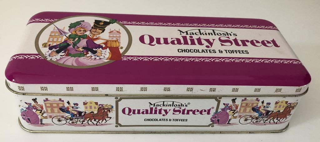 Quality Street - boîte vintage oblongue 525/3, Enlèvement ou Envoi, Utilisé, Autre, Autres marques