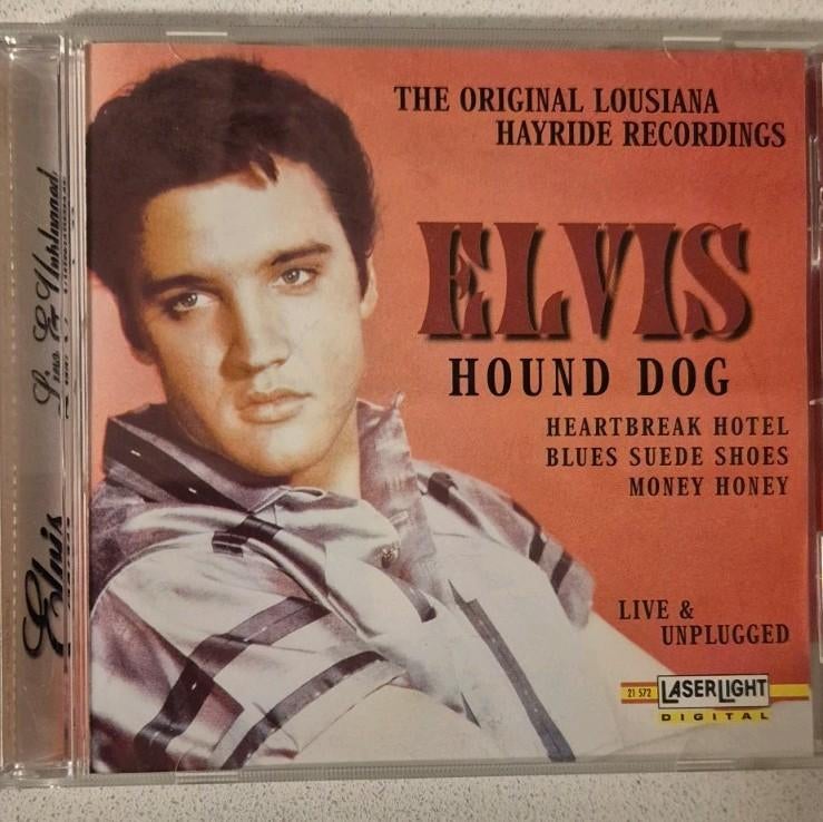 Elvis Presley ‎– Hound Dog (Live & Unplugged - The Original, Ophalen, Zo goed als nieuw