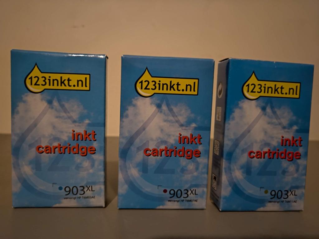 3 INKTPATRONEN 123 INKT VOOR HP OFFICEJET 6950 TE KOOP, Computers en Software, Printerbenodigdheden, Ophalen of Verzenden, Nieuw