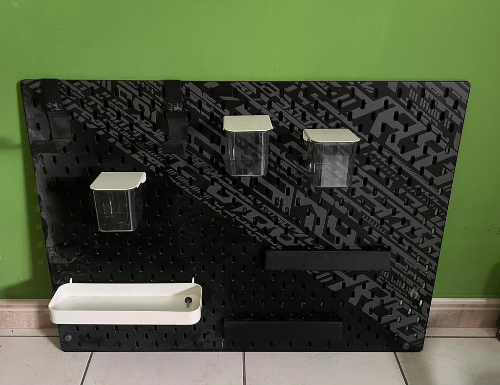 Ophangbord met accessoires, Enlèvement, Comme neuf