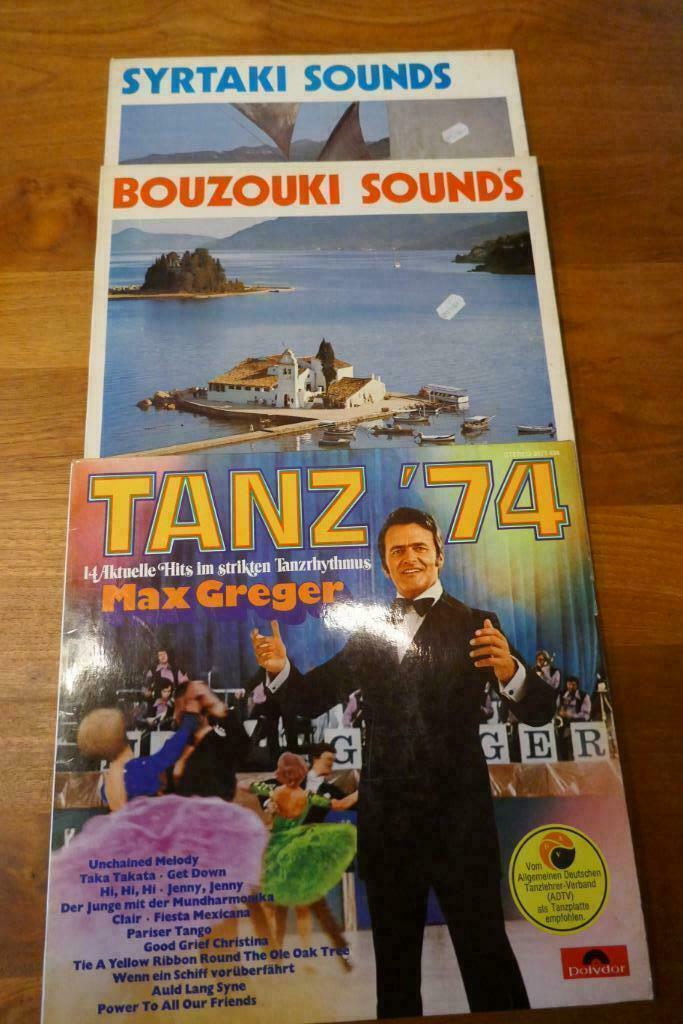 LP's 33t (5 st) dans-muziek(Quickstep,wals,tango,syrtaki,..), Ophalen, 12 inch, Dance Populair