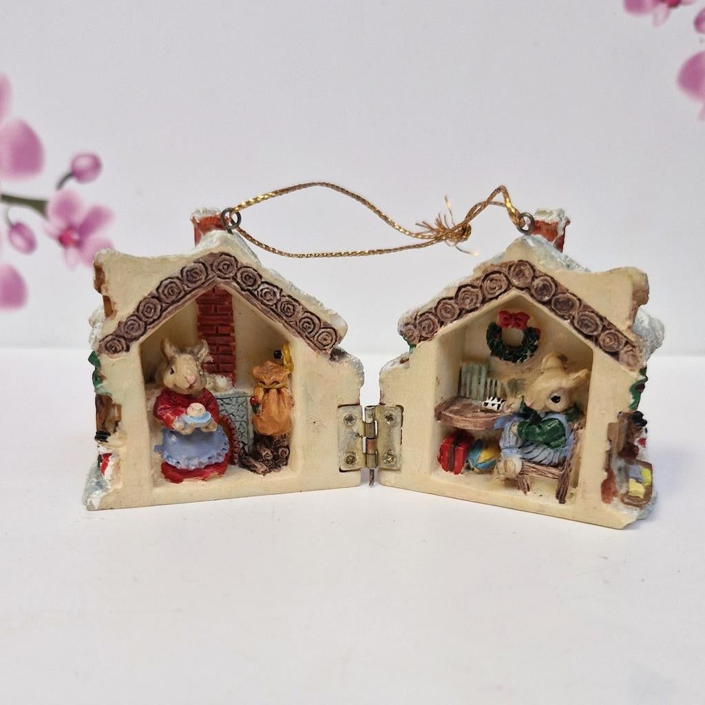 🎄 Vintage Kerst Ornament, Diversen, Ophalen of Verzenden, Zo goed als nieuw