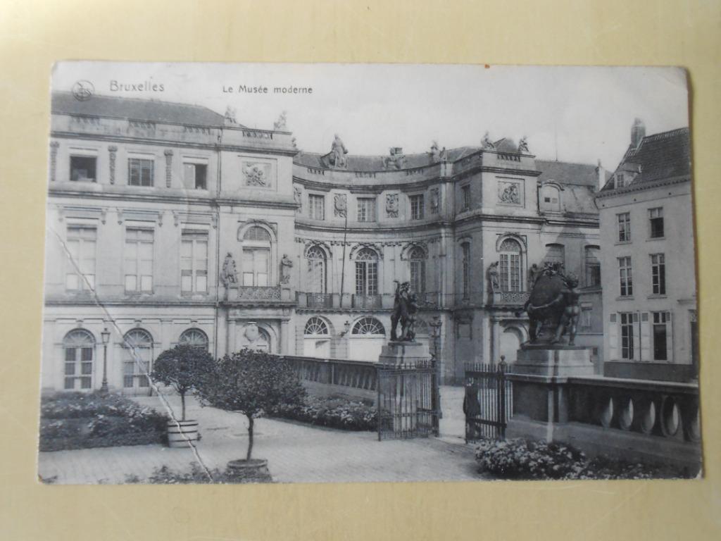 Carte postale Musée moderne de Bruxelles, Collections, Cartes postales | Belgique, Enlèvement ou Envoi, Avant 1920, Affranchie
