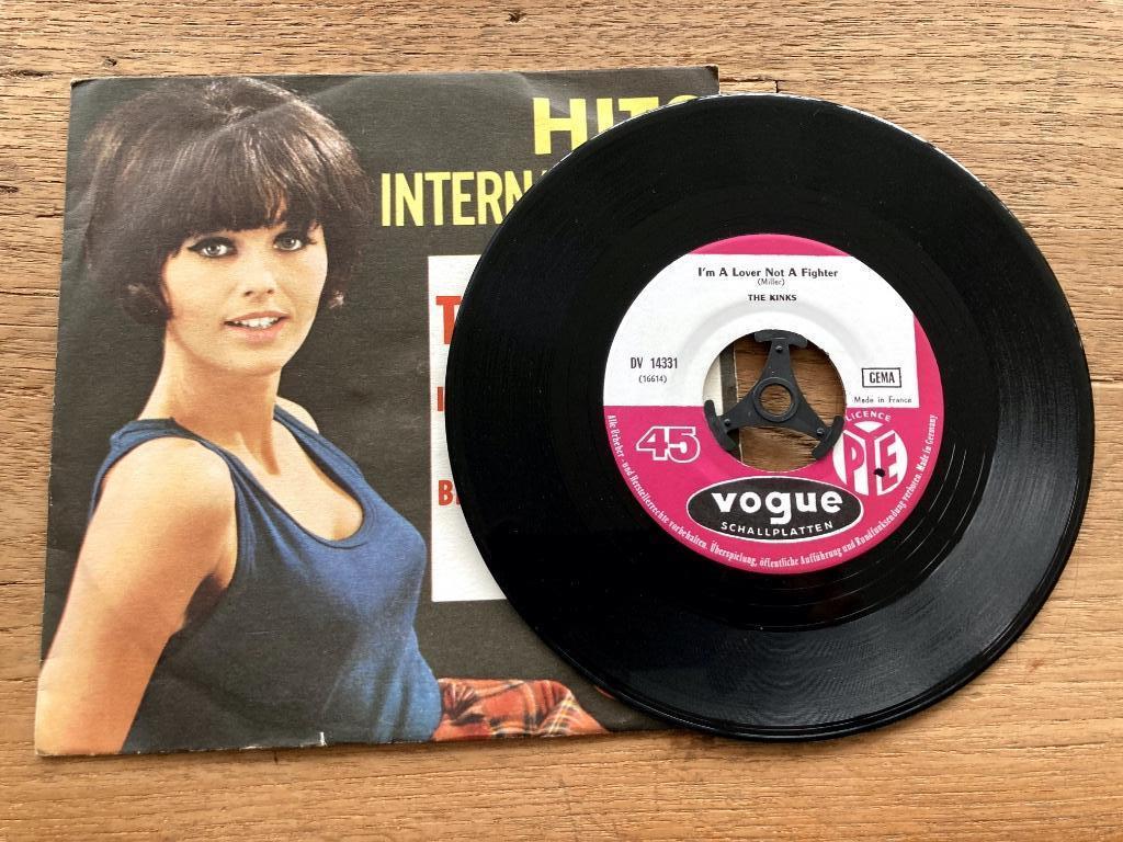 Vinyl single The Kinks - I'm a lover not a fighter, Ophalen of Verzenden, Gebruikt, Overige formaten