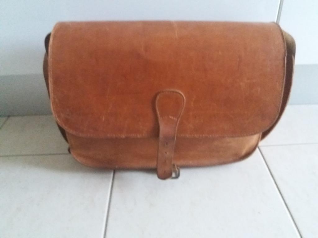Besace cuir, Enlèvement, Utilisé, Cuir