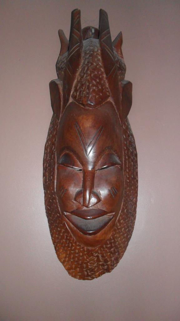 Afrikaanse maskers van tropisch hout, Ophalen of Verzenden