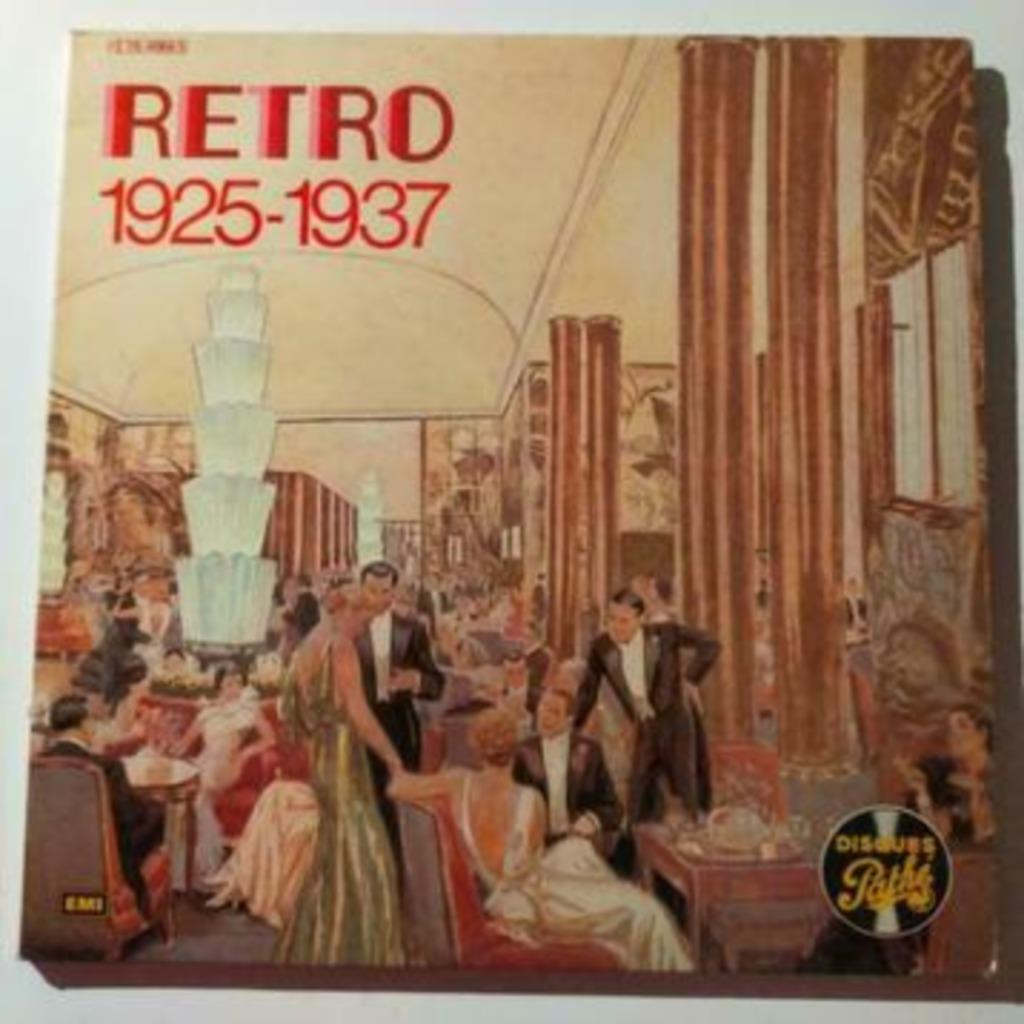 Vinyl 2LP Retro 1925-1937 Chanson Swing Ragtime Tango Bolero, Cd's en Dvd's, Ophalen of Verzenden, Voor 1940, 12 inch