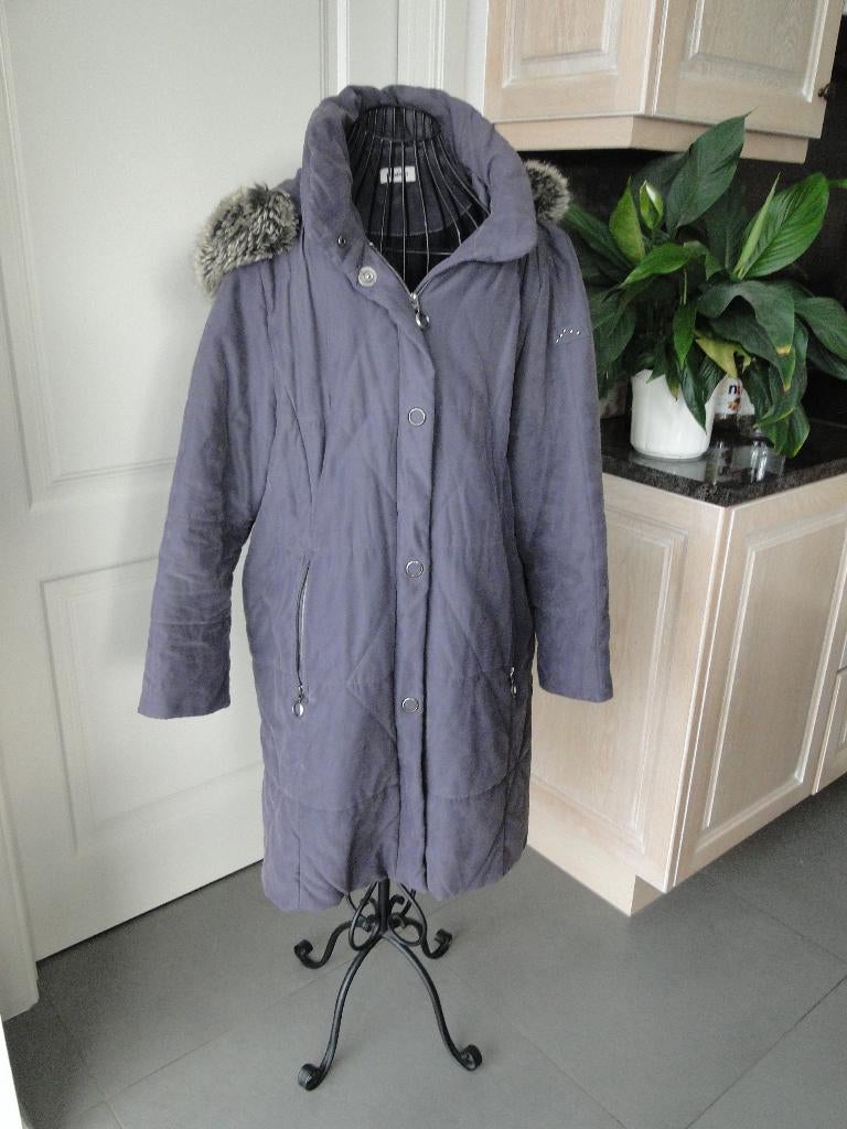 Parka van Damart - maat 44, Kleding | Dames, Jassen | Winter, Paars, Maat 42/44 (L), Ophalen of Verzenden, Damart