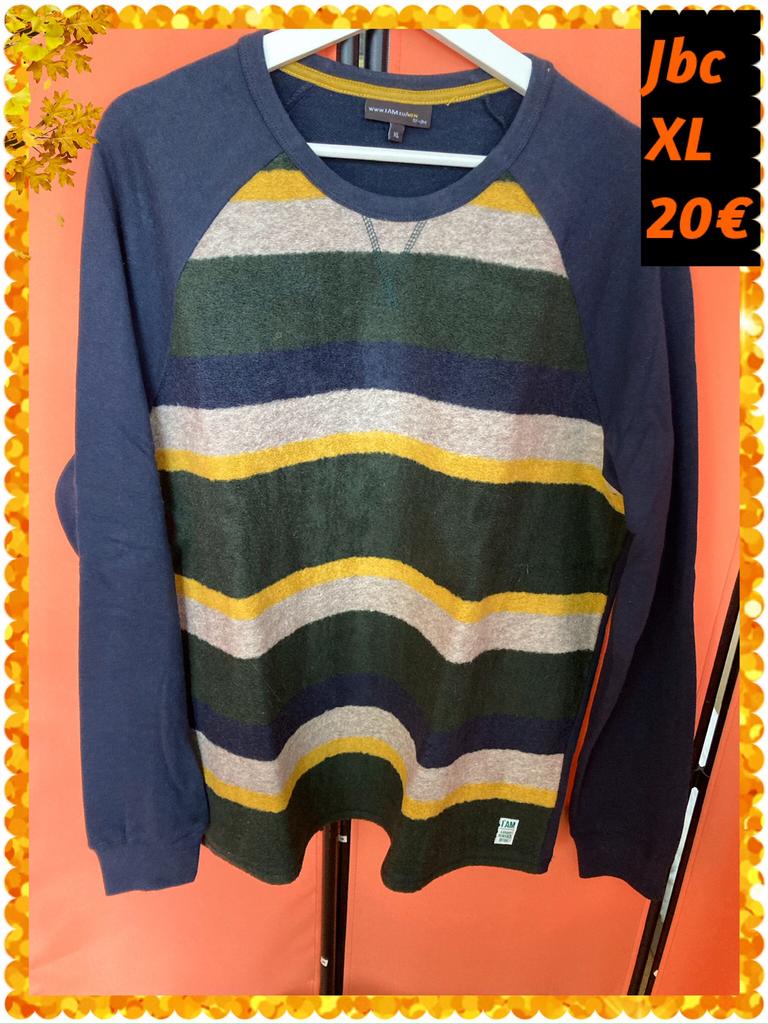 Trui heren XL.  Jbc, Kleding | Heren, Truien en Vesten, Blauw, Maat 56/58 (XL), Ophalen of Verzenden, Zo goed als nieuw