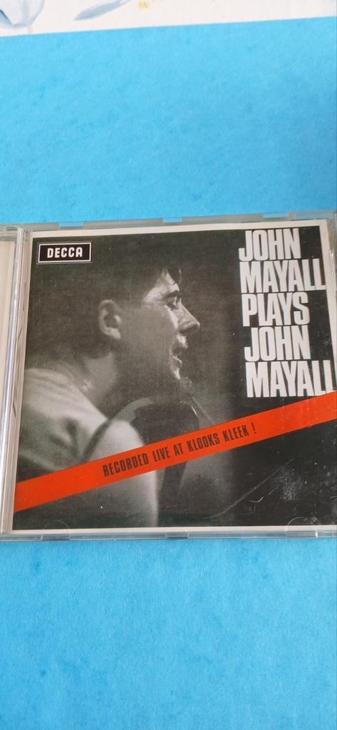 Cd John Mayall  - Plays John Mayall, Enlèvement ou Envoi, Comme neuf