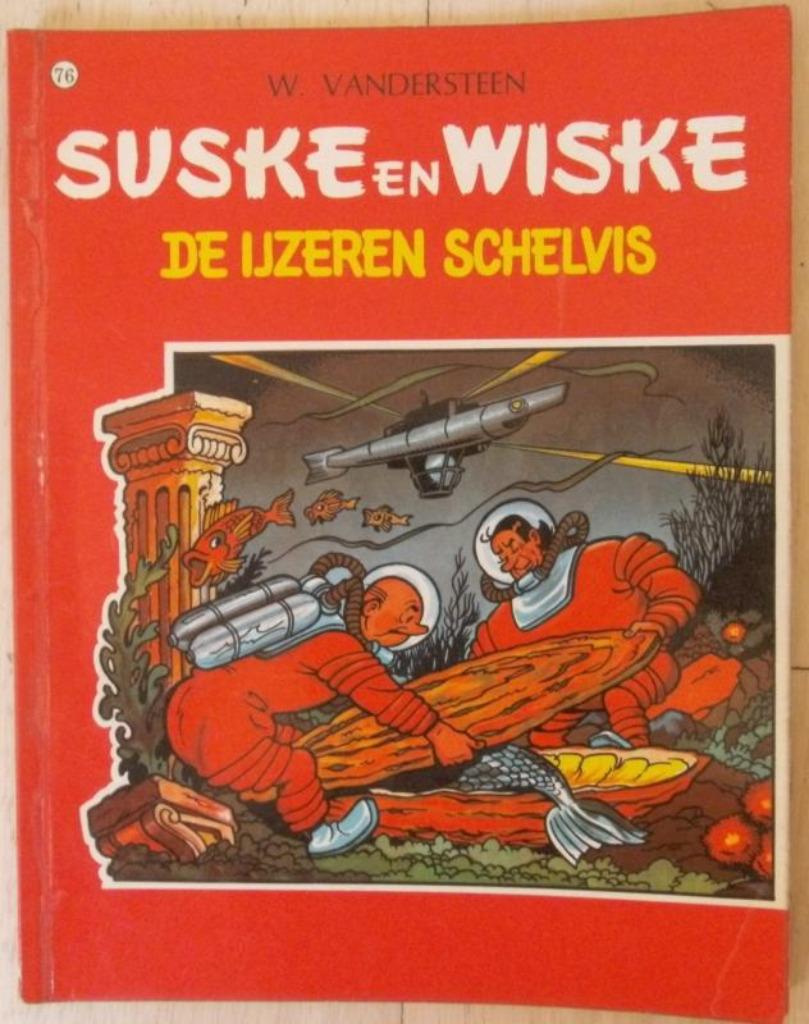 Suske en Wiske nr. 76 - De ijzeren schelvis ( 1967 ), Boeken, Ophalen of Verzenden