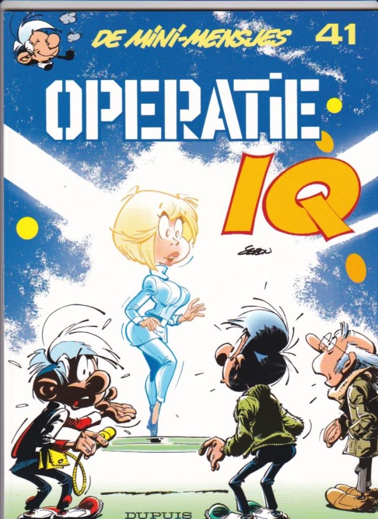 DE MINI-MENSJES N41 "OPERATIE IQ" - ENIGE DRUK 2004, Boeken, Pierre Seron, Eén stripboek, Nieuw, Ophalen of Verzenden
