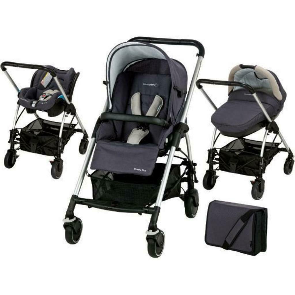Pack trio complet Bébé Confort Streety, Kinderen en Baby's, Gebruikt, Met autostoeltje, Combiwagen, Ophalen