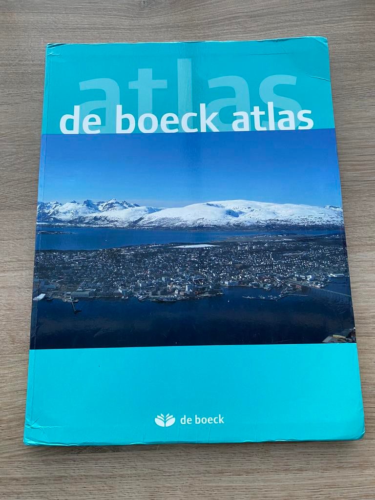 De Boeck Atlas, Jacques Merchiers; Philippe De Maeyer, Ophalen of Verzenden, Zo goed als nieuw, Nederlands