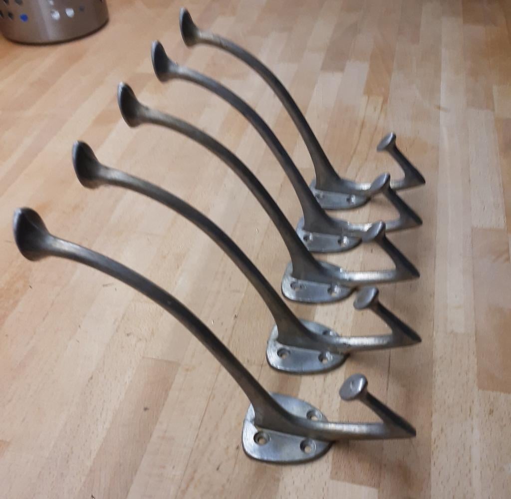 5 Art Deco kapstokhaken Adolf Loos 1913 voor Café Capua, Antiek en Kunst, Ophalen