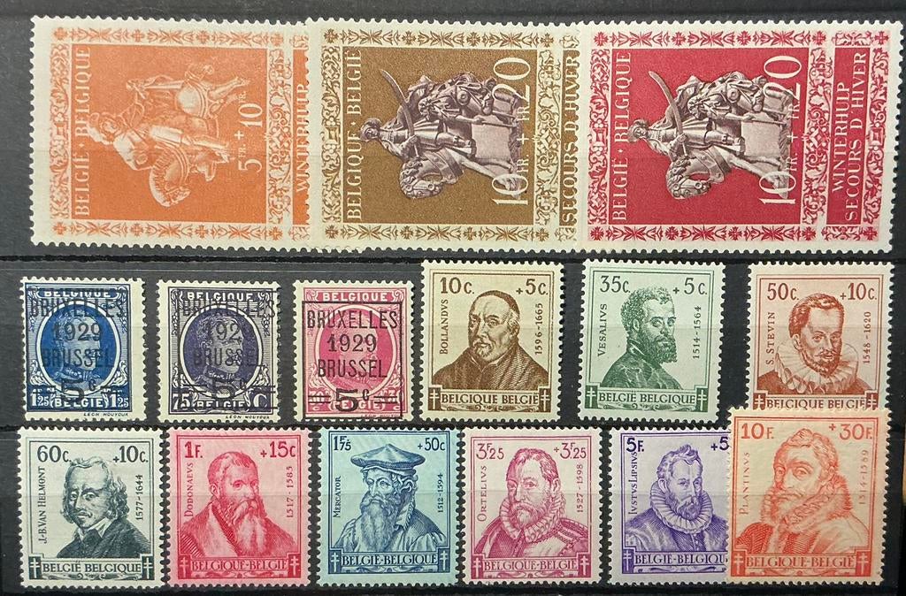 LOTVERKOOP 304.  MNH.15 zegels, Ophalen of Verzenden, Postfris, Orginele gom, Postfris