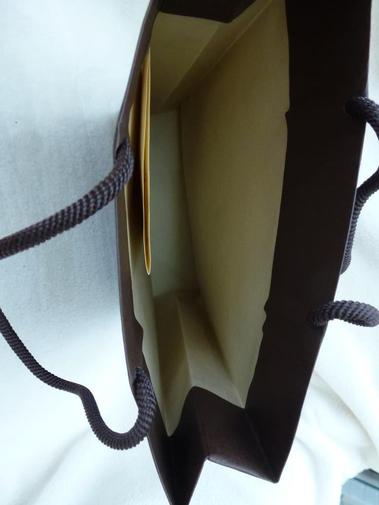 papieren draagtassen Delvaux gouden opdruk, Verzamelen, Ophalen of Verzenden, Gebruikt, Verpakking
