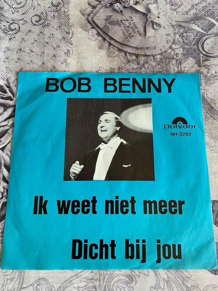 Bob benny - ik weet niet meer / dicht bij jou, Enlèvement ou Envoi