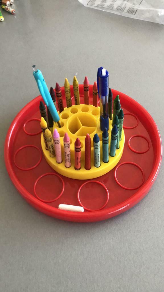 Draai tafel voor wasco, stylo’s of kleurpotloden, Ophalen of Verzenden, Zo goed als nieuw, Jongen of Meisje
