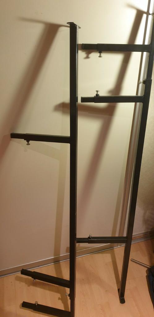 Verstelbare ijzeren bedbodem ondersteuning als set te koop, Enlèvement ou Envoi, Utilisé, Sommier