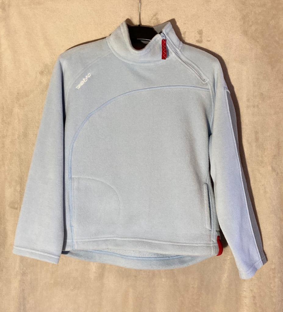 Polar chaud bleu clair Tribord taille 10 ans, Enfants & Bébés, Garçon ou Fille, Enlèvement ou Envoi, Pull ou Veste, Utilisé