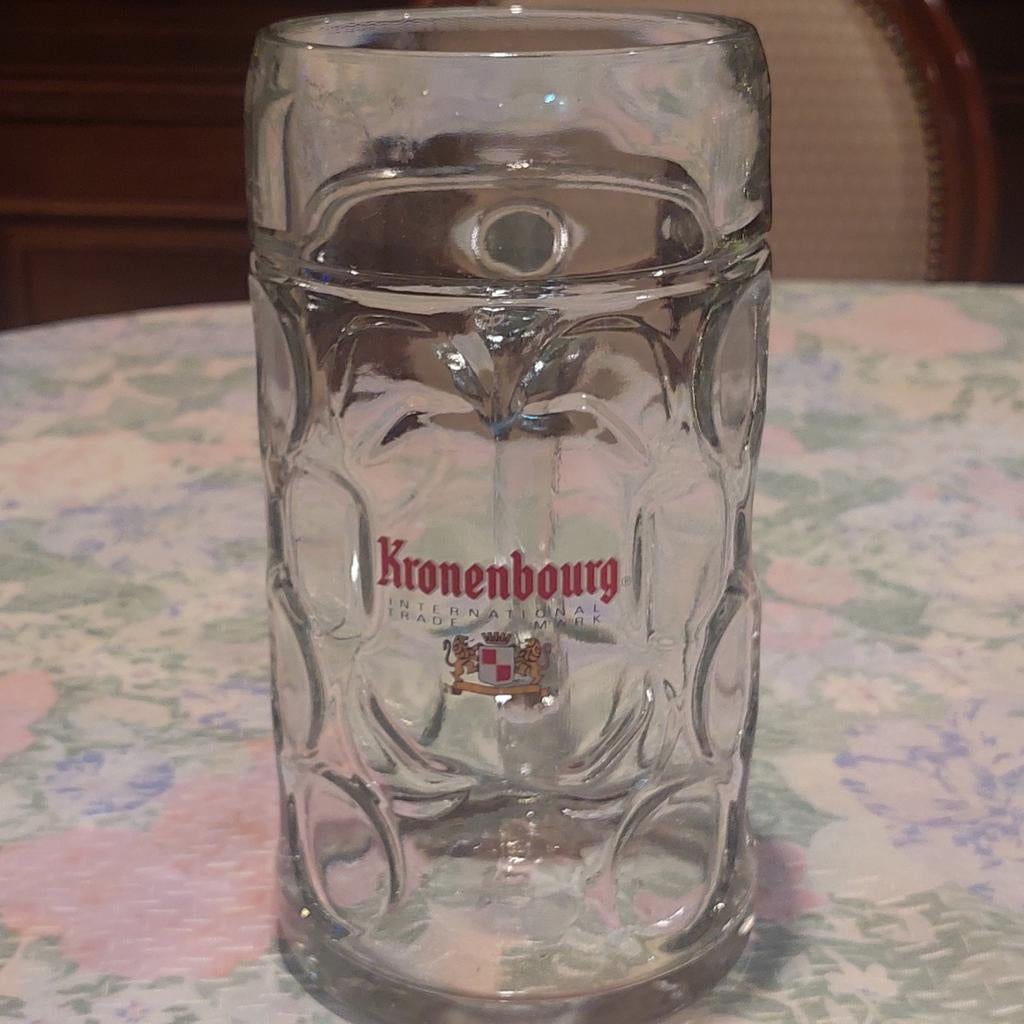 Bierpull kronenburg 1 l, Verzamelen, Ophalen of Verzenden, Zo goed als nieuw
