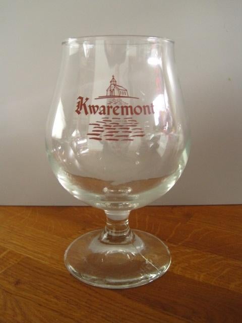 Kwaremont bierglas, Ophalen of Verzenden, Zo goed als nieuw, Bierglas