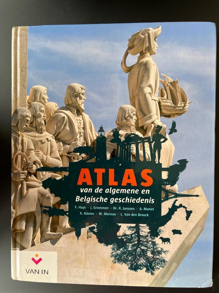 Atlas van de algemene en Belgische geschiedenis, ASO, Geschiedenis, Ophalen of Verzenden, Zo goed als nieuw