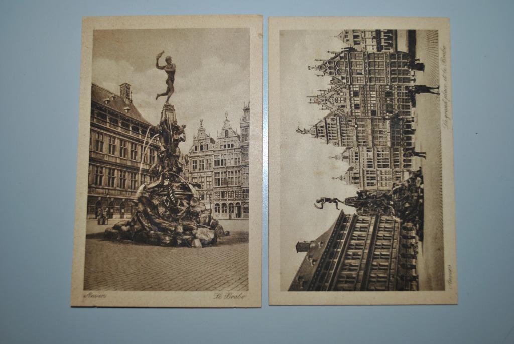 Belgique Cartes postales Anvers/Chocolat Hardy/Verviers, Envoi, Anvers
