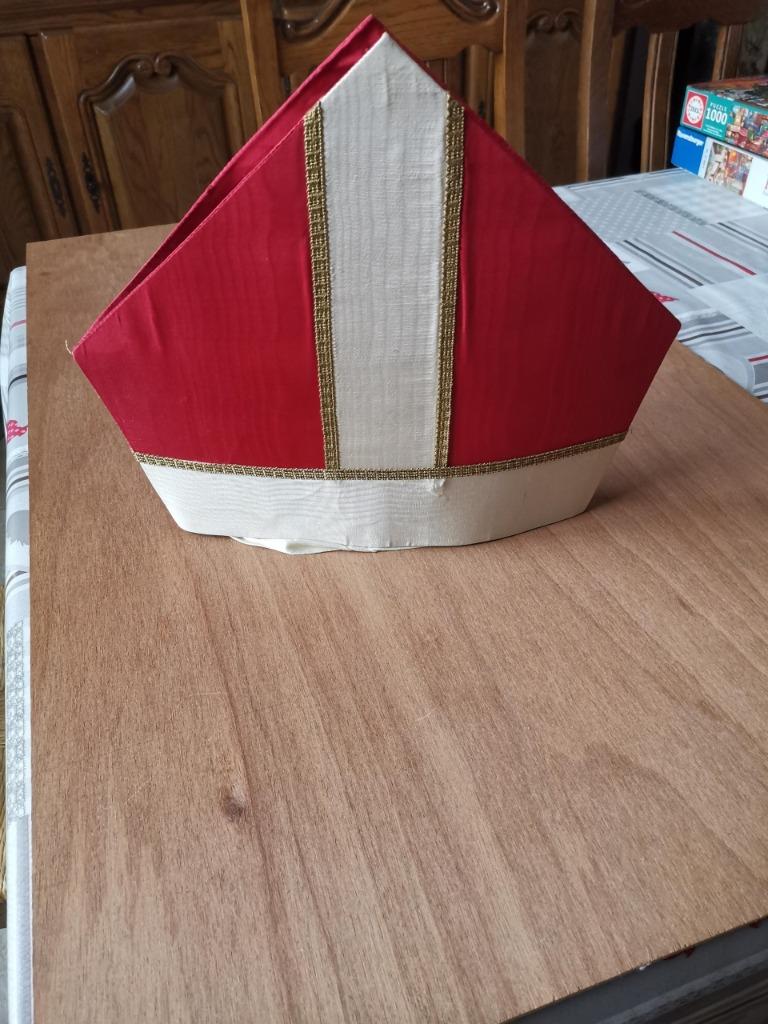 Saint Nicolas, Sinterklaas, Mitre, Antiek en Kunst, Ophalen of Verzenden