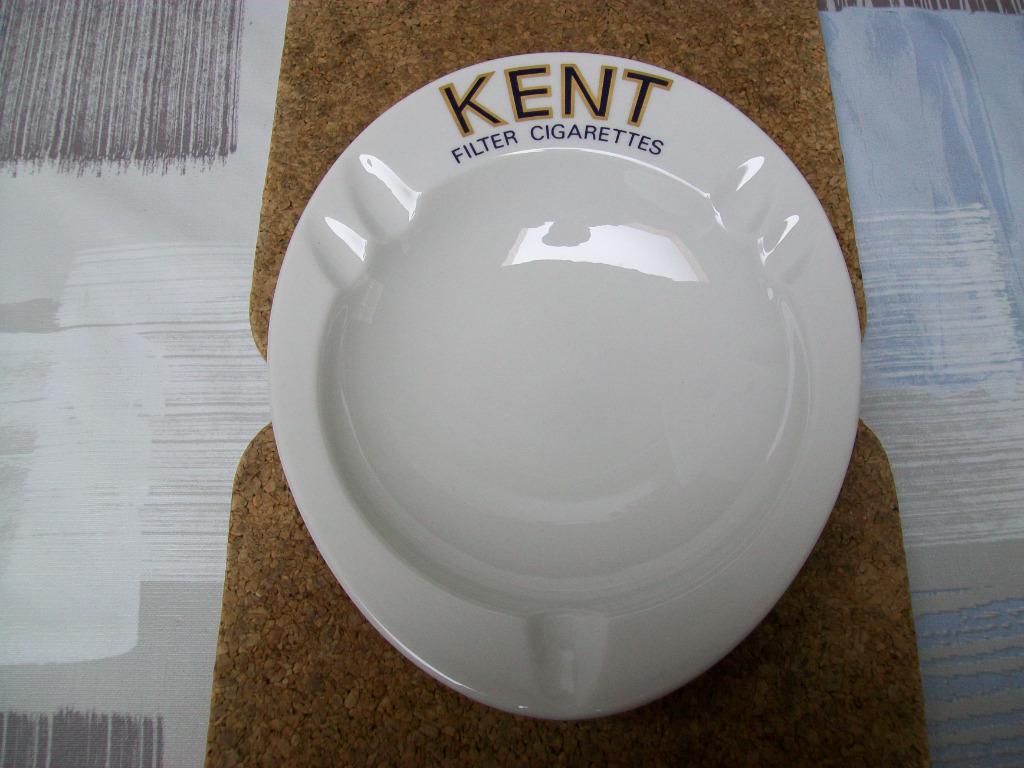 Asbak Kent - Cendrier Ashtray Aschenbecher - Vintage Retro, Enlèvement ou Envoi, Comme neuf, Cendrier