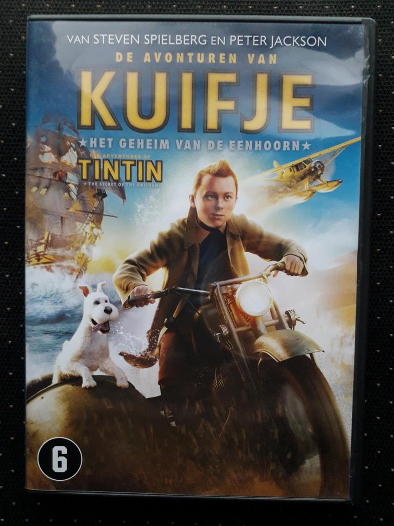 KUIFJE Het geheim van de eenhoorn DVD, Enlèvement ou Envoi, Utilisé