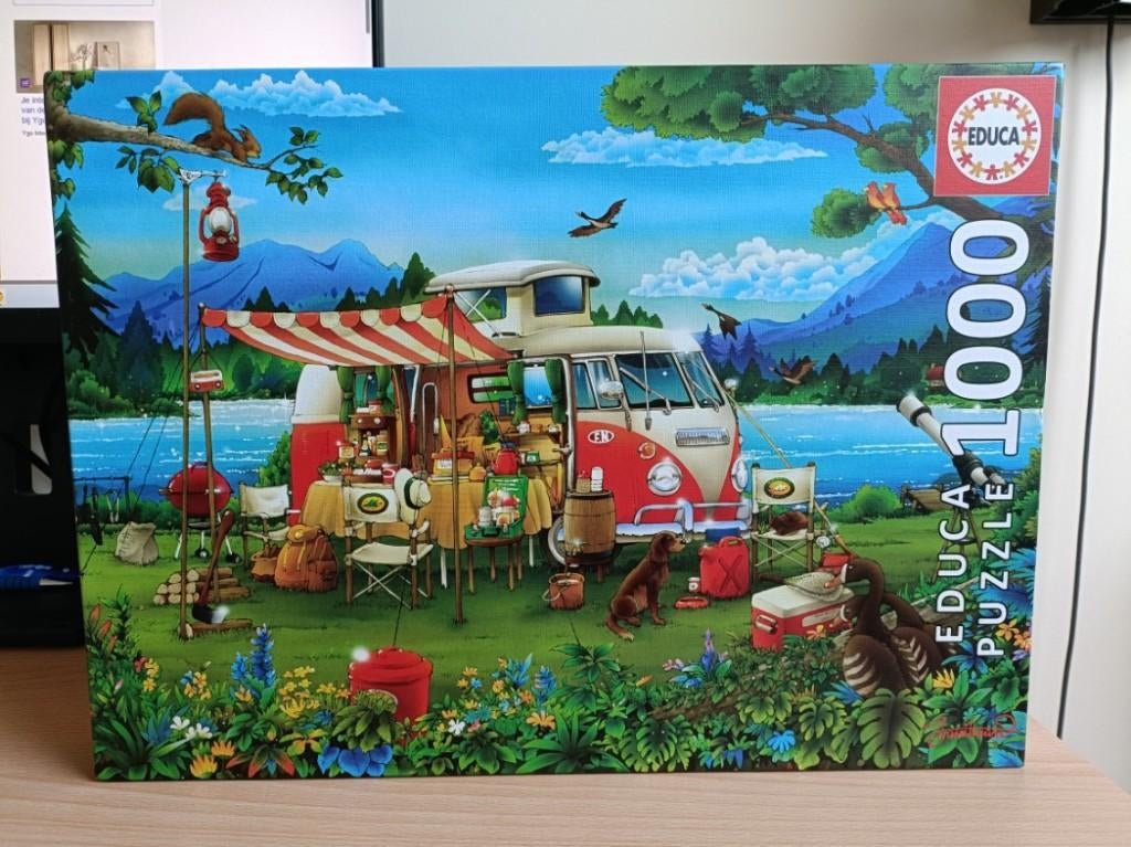 Puzzel Educa 1000 stukjes, Ophalen of Verzenden, 500 t/m 1500 stukjes, Zo goed als nieuw, Legpuzzel