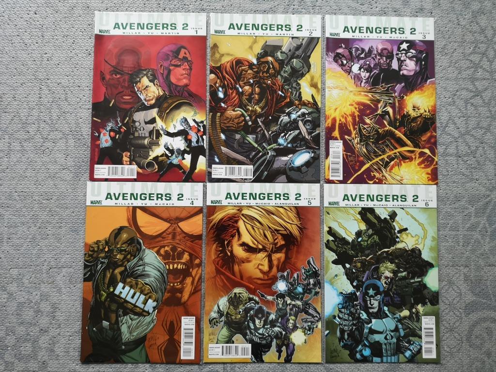 Ultimate Avengers 2 #1-6 (completed) 2010, Complete serie of reeks, Ophalen of Verzenden, Nieuw