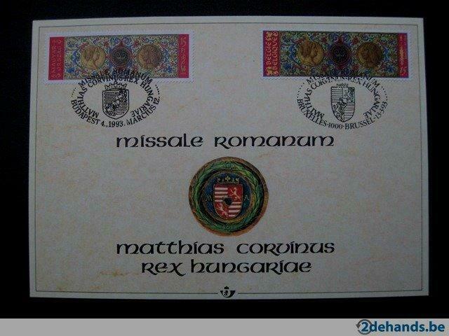 Herdenkingskaart 1993 2492HK Missale Romanum, Ophalen