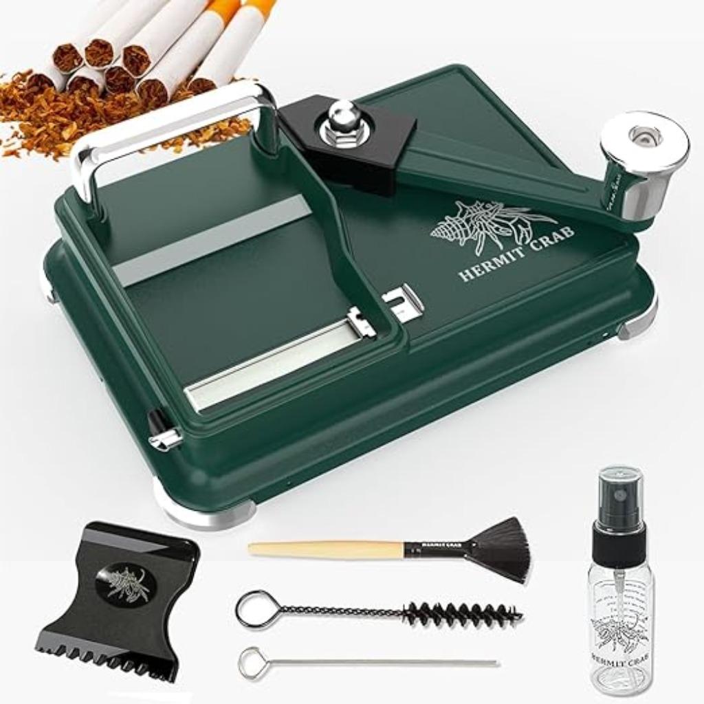 Hermit Crab Handmatige Sigarettenrolmachine | zwart | Nieuw